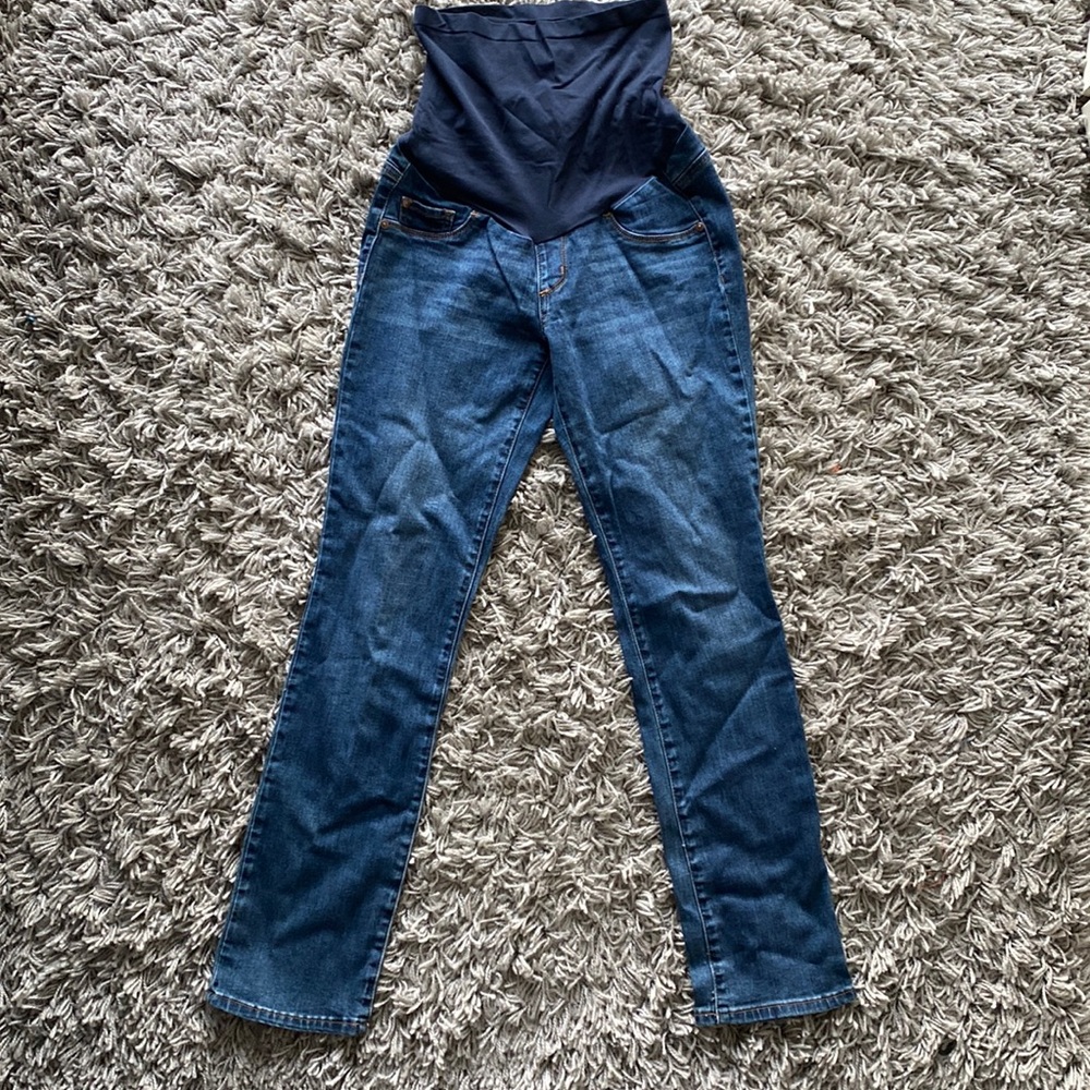 NWOT Indigo Blue Maternity Jeans